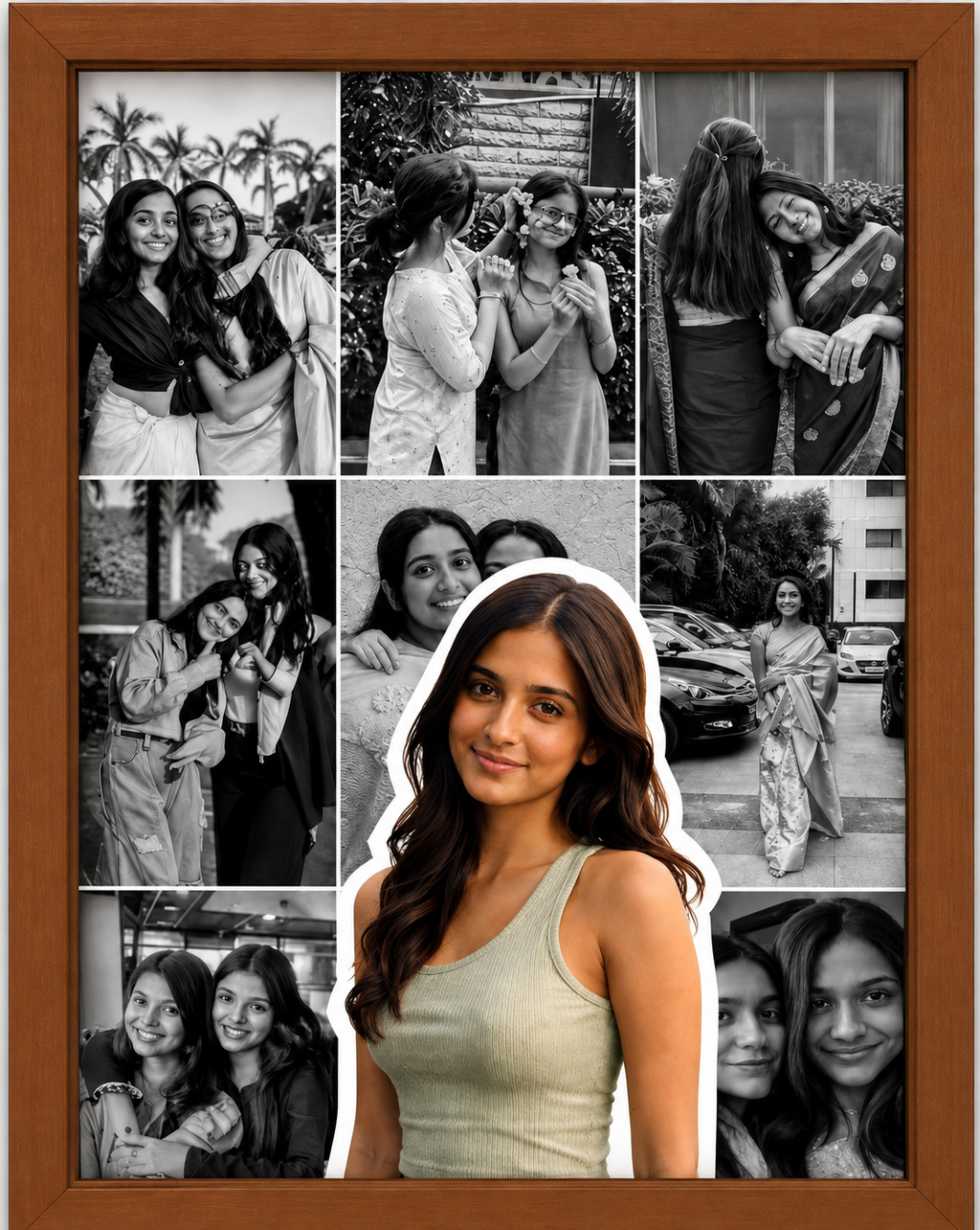 “Layered Photo Collage”